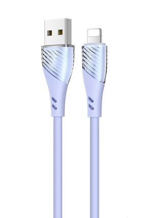 Кабель USB/Lightning USAMS US-SJ493 U65 Silicone blue 1