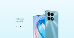 Смартфон HONOR X8A 6/128 ГБ Global, Dual nano SIM, небесно-голубой 1
