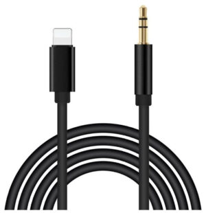 Кабель AUX Earldom ET-40 Lightning/3.5mm (папа) 1m black 1
