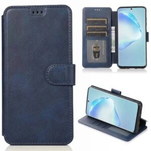 Книжка GrifOn Leather Series Redmi 10C blue 1