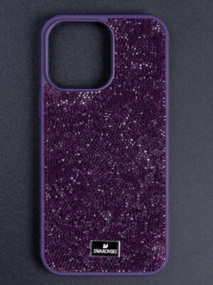 Чехол Swarovski Copy  iPhone 14 фиолетовый 1