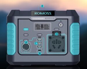 Портативный источник питания (зарядное устройство) Romoss RS500 1