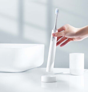 Электрическая зубная щетка Xiaomi Mijia Sonic Electric Toothbrush T301 MES605 (белая) 1
