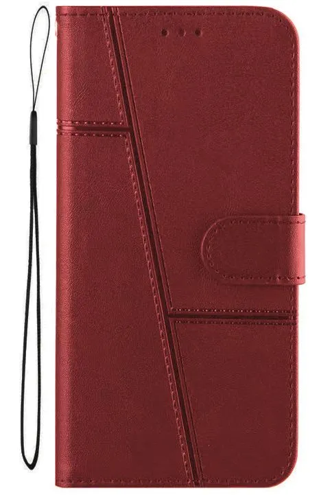 Книжка GrifOn Leather Series Tecno Pova NEO3 red 1 Книжка GrifOn Leather Series Tecno Pova NEO3 red 1