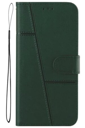 Книжка GrifOn Leather Series Tecno Pova NEO3 green 1