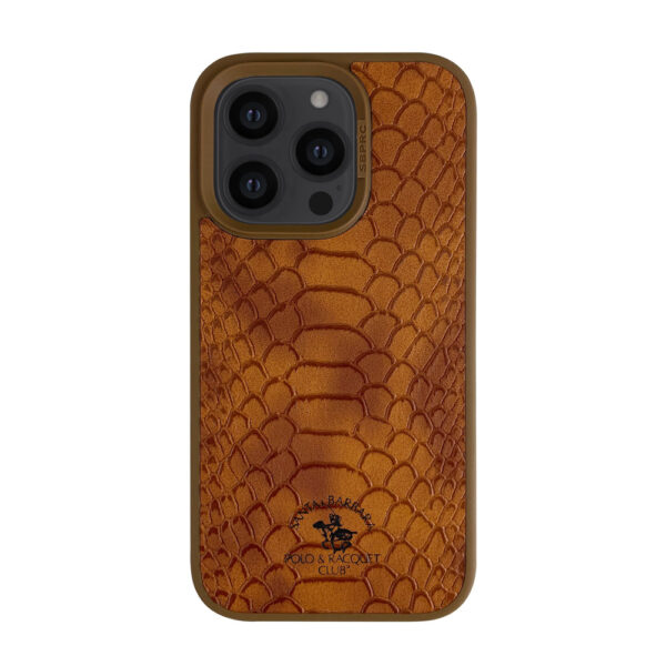 Чехол Santa Barbara Polo & Racquet Club Knight для iPhone 14 Pro Brown Bear 1