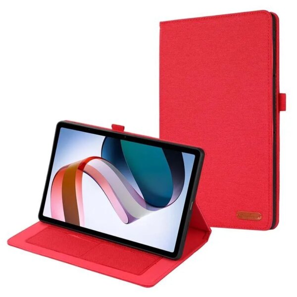 Чехол книжка Flip для планшета Redmi Pad 10,6" red 1