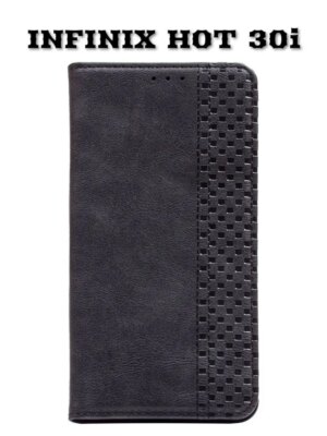 Чехол-книжка Premium Infinix Hot 30i Черный 1