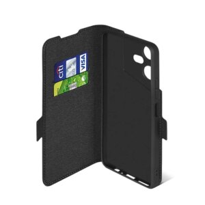 Книжка GrifOn Leather Series Tecno Pova NEO3 black 1