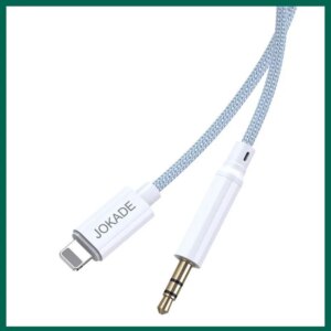 Аудио кабель Jokade JA104 Lightning/3.5mm 1m blue 1