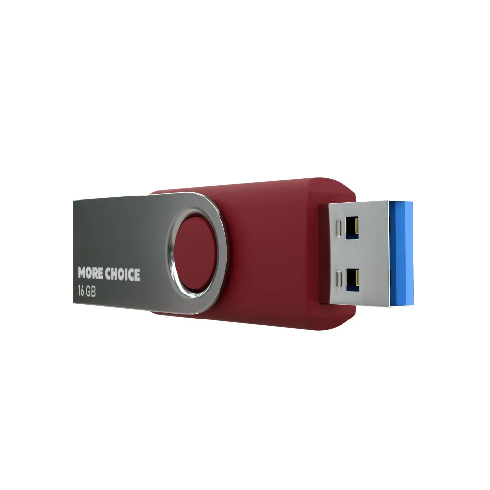 Флеш накопитель памяти USB 16GB 2.0 More Choice MF16 (Red) 1 Флеш накопитель памяти USB 16GB 2.0 More Choice MF16 (Red) 1