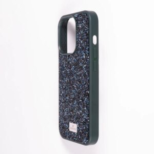 Чехол Swarovski iPhone 15 синий 1