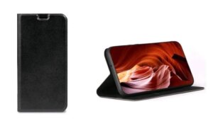 Книжка GrifOn Leather Series Tecno Camon 19/19Pro black 1