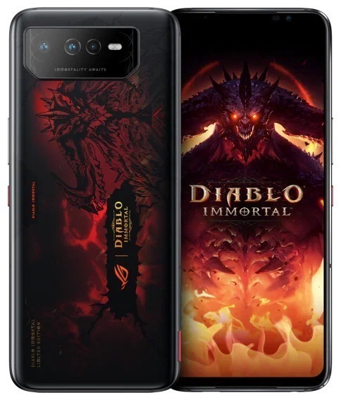 Смартфон ASUS ROG Phone 6 Diablo Immortal Edition 16/512 ГБ, Dual nano SIM, черный/красный 1 Смартфон ASUS ROG Phone 6 Diablo Immortal Edition 16/512 ГБ, Dual nano SIM, черный/красный 1
