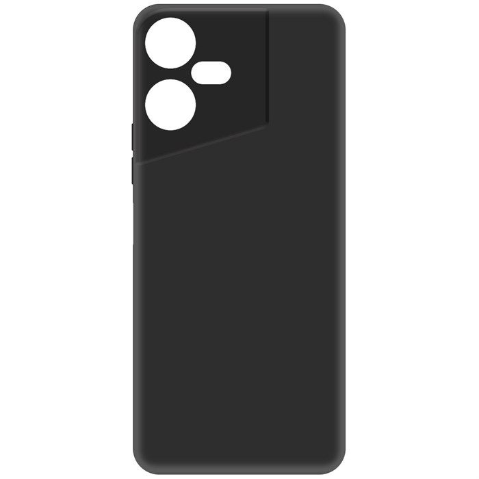 Накладка Krutoff Soft Case Tecno Pova Neo 3 Black 1 Накладка Krutoff Soft Case Tecno Pova Neo 3 Black 1