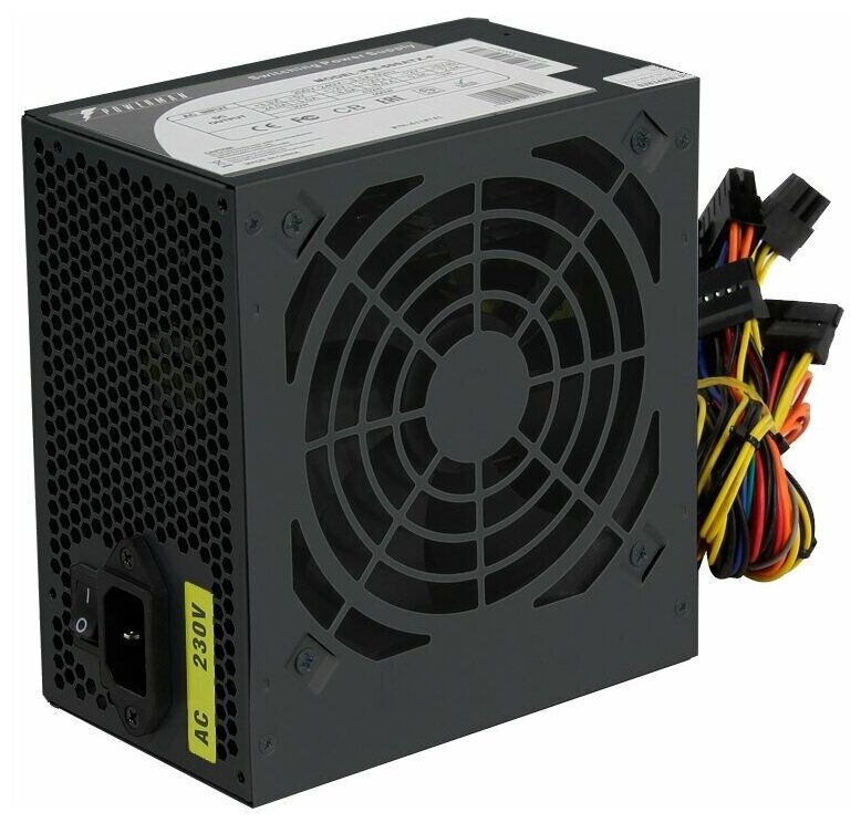 Блок питания Powerman PM-600ATX-F (6128219) Black 1 Блок питания Powerman PM-600ATX-F (6128219) Black 1