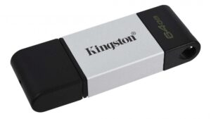 Флэш-драйв Kingston DataTraveler DT80 M  Type-C 64Gb USB 3,2 черн 1