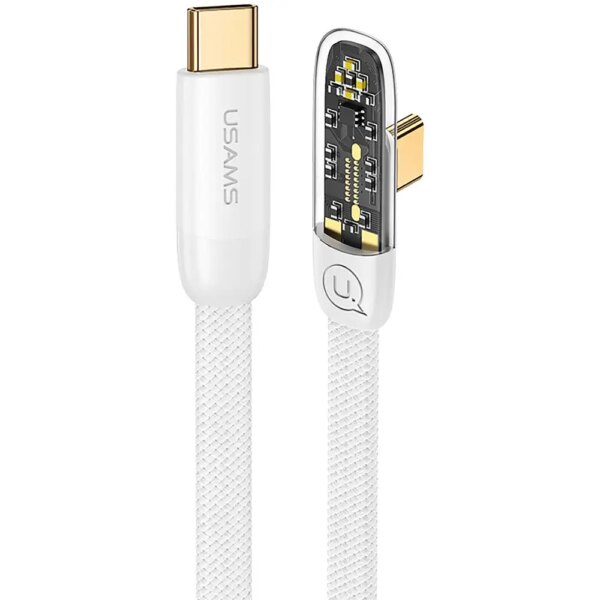 Кабель Type-C/Type-C USAMS US-SJ591 100W PD 2m beige 1