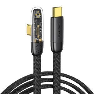 Кабель Type-C/Type-C USAMS US-SJ591 100W PD 2m black 1
