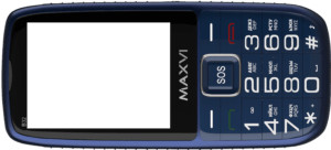 Мобильный телефон Maxvi B32 Blue 1