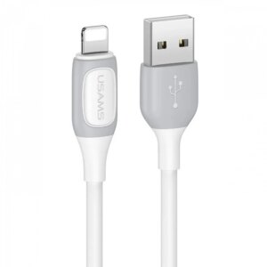 Кабель USB/Lightning USAMS US-SJ595 bicolor white 1