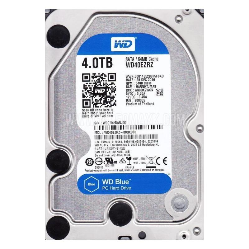 HDD WD Original SATA-III 4Tb WD40EZAZ Blue (5400rpm) 256Mb 3.5" 1 HDD WD Original SATA-III 4Tb WD40EZAZ Blue (5400rpm) 256Mb 3.5" 1