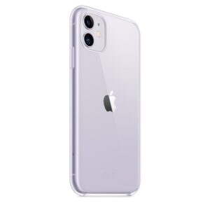 Накладка Clear case 1:1 для iPhone 11 clear/violet 1