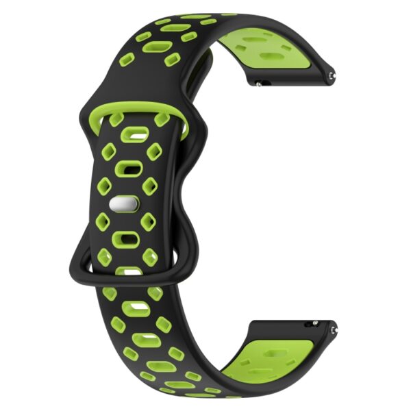 Ремешок Sport MiJobs 20mm grey/green 1