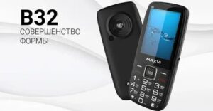 Мобильный телефон Maxvi B32 Black 1