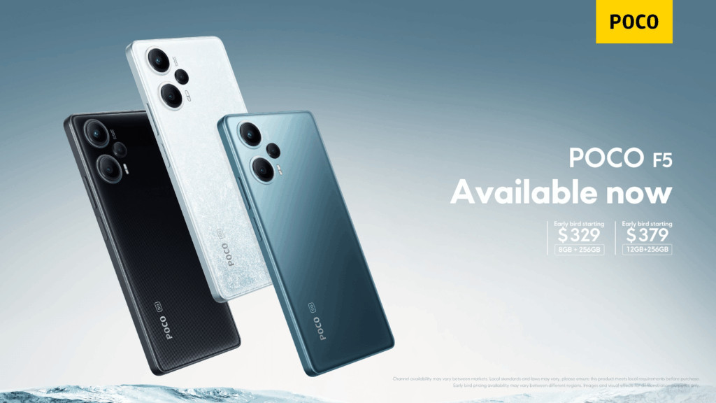 Смартфон Xiaomi POCO F5 8/256 ГБ RU, Dual nano SIM, Blue 1 Смартфон Xiaomi POCO F5 8/256 ГБ RU, Dual nano SIM, Blue 1