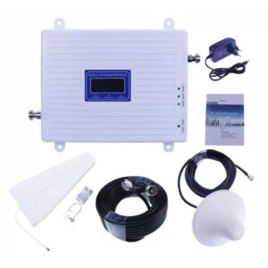 Усилитель сигнала комплект M-1 ( антенна наружная,антенна внутренняя,блок усилителя,кабель 15м) 1