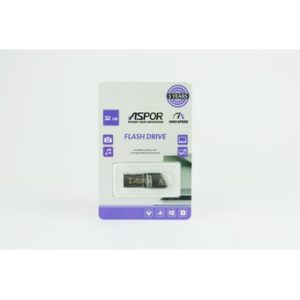 Flash Drive 32G USB  2.0 Aspor  PK_TG114 (метал) 1