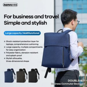 Рюкзак REMAX Double-622 green 1