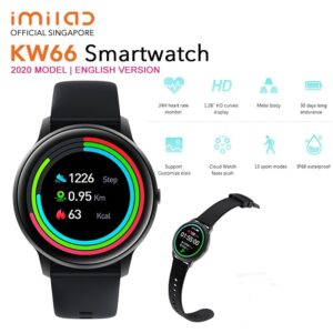 Смарт часы Xiaomi Imilab Smart Watch SpO2 Monitor KW66 Black 1