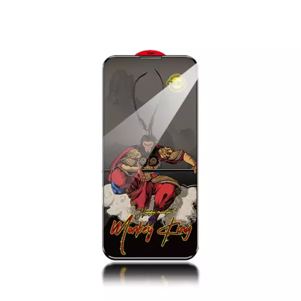 Защитнoe cтекло Monkey King ESD+5S iPhone 14 Pro Max black 1