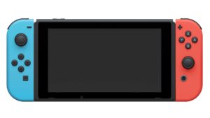 Игровая приставка Nintendo Switch rev.2 32 ГБ, неоновый синий/неоновый красный