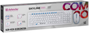 Комплект беспроводной Defender Skyline 895 white(45895) 1