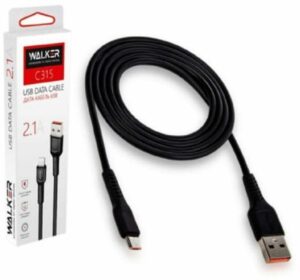 Кабель USB/Micro WALKER C315 black 1