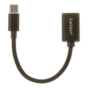 Адаптер OTG Earldom ET-OT85 Type-C black 1