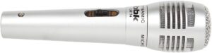 Микрофон проводной BBK CM114 2,5м серебро 1