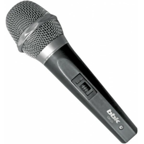 Микрофон проводной BBK CM124 3м сер 1 Микрофон проводной BBK CM124 3м сер 1