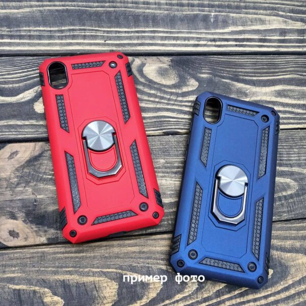 Силикон Tank С Кольцом Camera Protection Xiaomi Redmi Note 10 Pro Black 1