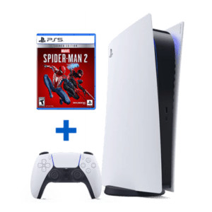 Игровая приставка Sony PlayStation 5 Slim (CFI-2000 A01)+Marvel Spider Man 2 1