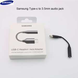 Переходник Samsung USB-C Headset Jack Adapter (USB-C to 3.5 mm audio jack) 1