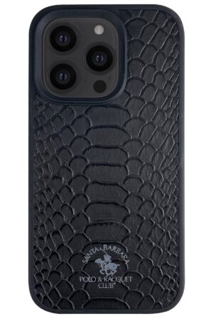 Чехол Santa Barbara Polo & Racquet Club Knight для iPhone 14 Pro Max Black Cardholder 1