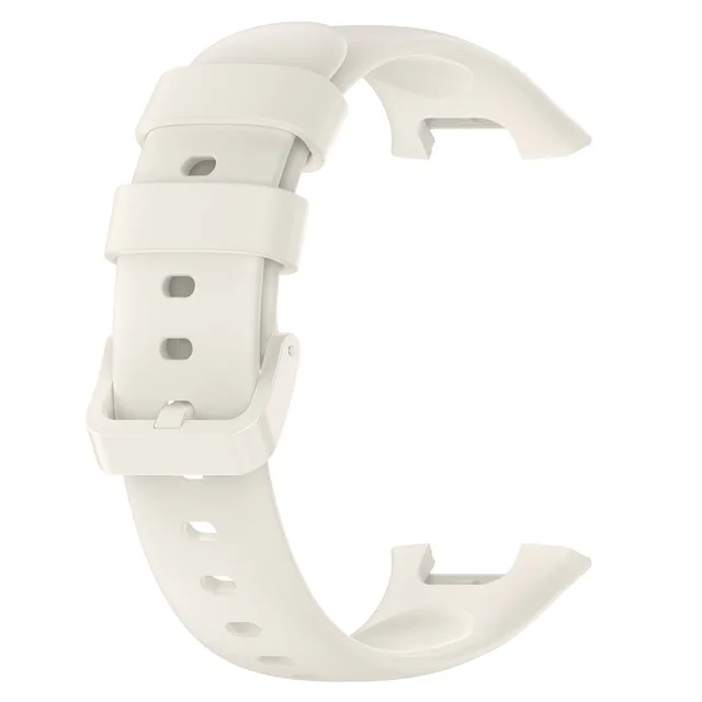 Силиконовый ремешок для Xiaomi Mi band M7 pro бежевый 1 Силиконовый ремешок для Xiaomi Mi band M7 pro бежевый 1