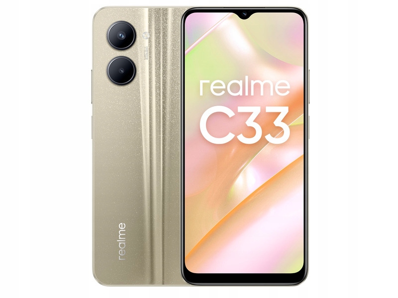 Смартфон Realme C33 3/32 Gb Золотой 1 Смартфон Realme C33 3/32 Gb Золотой 1