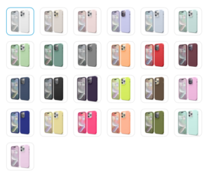 Накладка Silicone Case for iPhone 11  без логотипа ярко-красный 1
