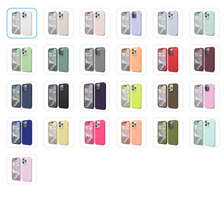 Накладка Silicone Case for iPhone 11 без логотипа голубой 1 Накладка Silicone Case for iPhone 11 без логотипа голубой 1