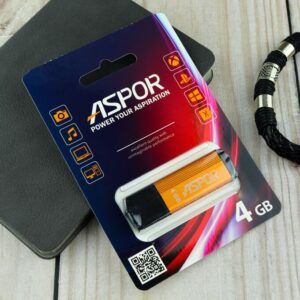 Flash Drive 4G USB  2.0 Aspor PK_TG121GD (бронза) нс 1